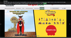 Desktop Screenshot of corsportstore.corrieredellosport.it